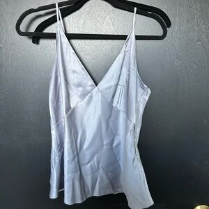 Reformation Mickey Satin Tank